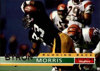 Bam Morris Pittsburgh Steelers 1995 SkyBox Impact NFL #116